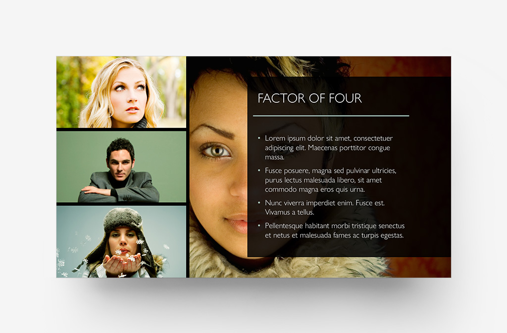 Factor of Four in the Gallery Theme: 4 Image