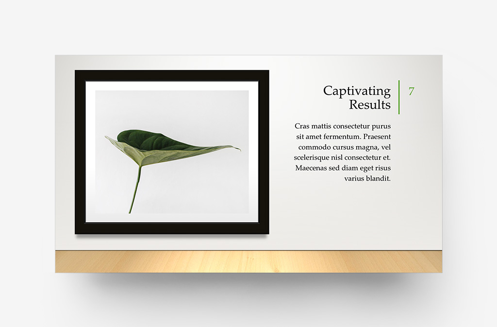 Gallery Theme - Variant 2 - Single Image, Framed