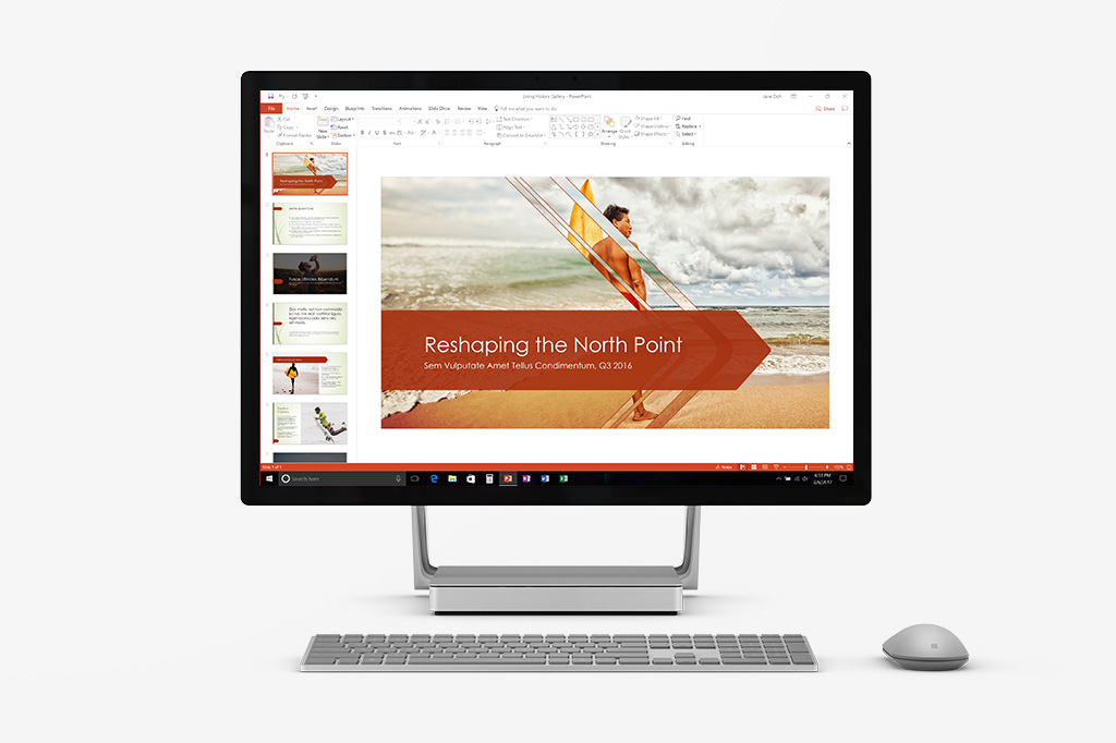 Wisp Theme presentation with Interleaved 2-Image Title